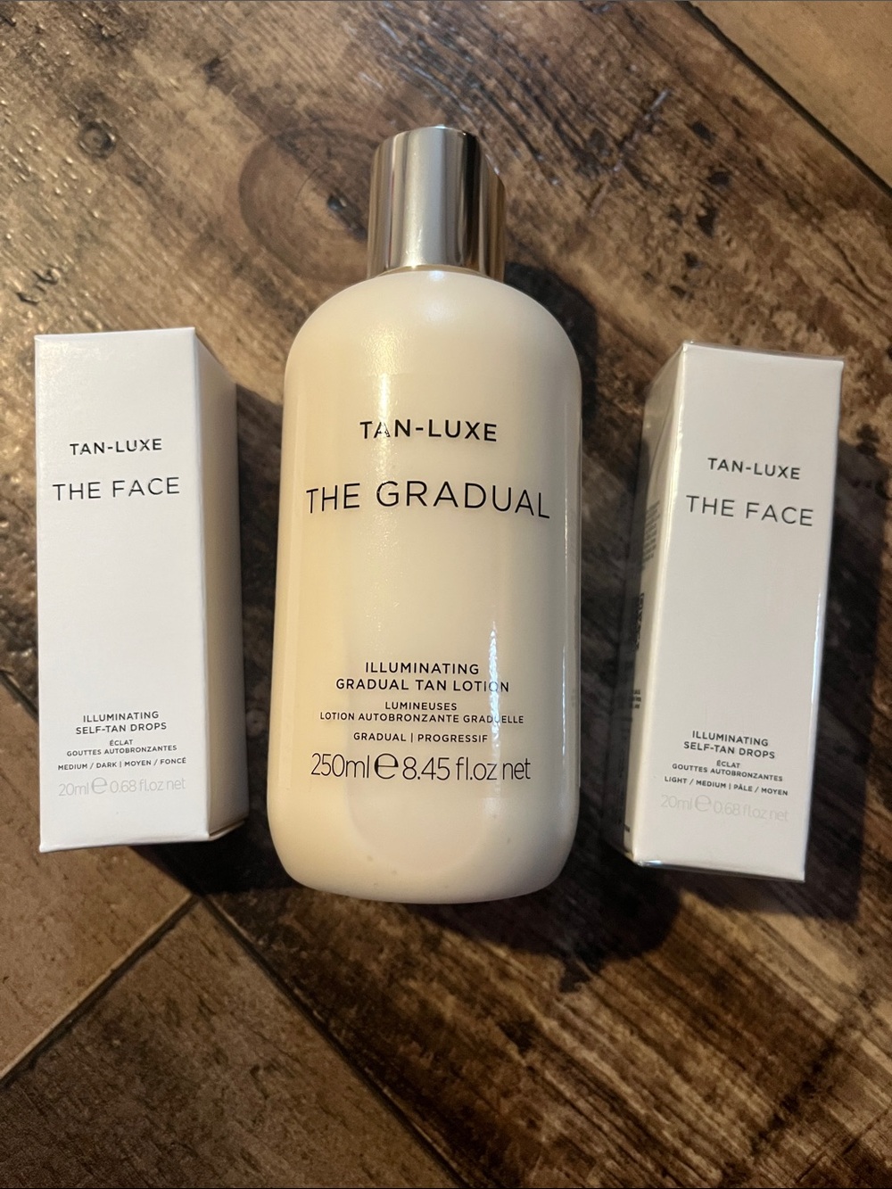 Tan-Luxe The Gradual Illuminating Gradual Tan Lotion - Cream Bundle